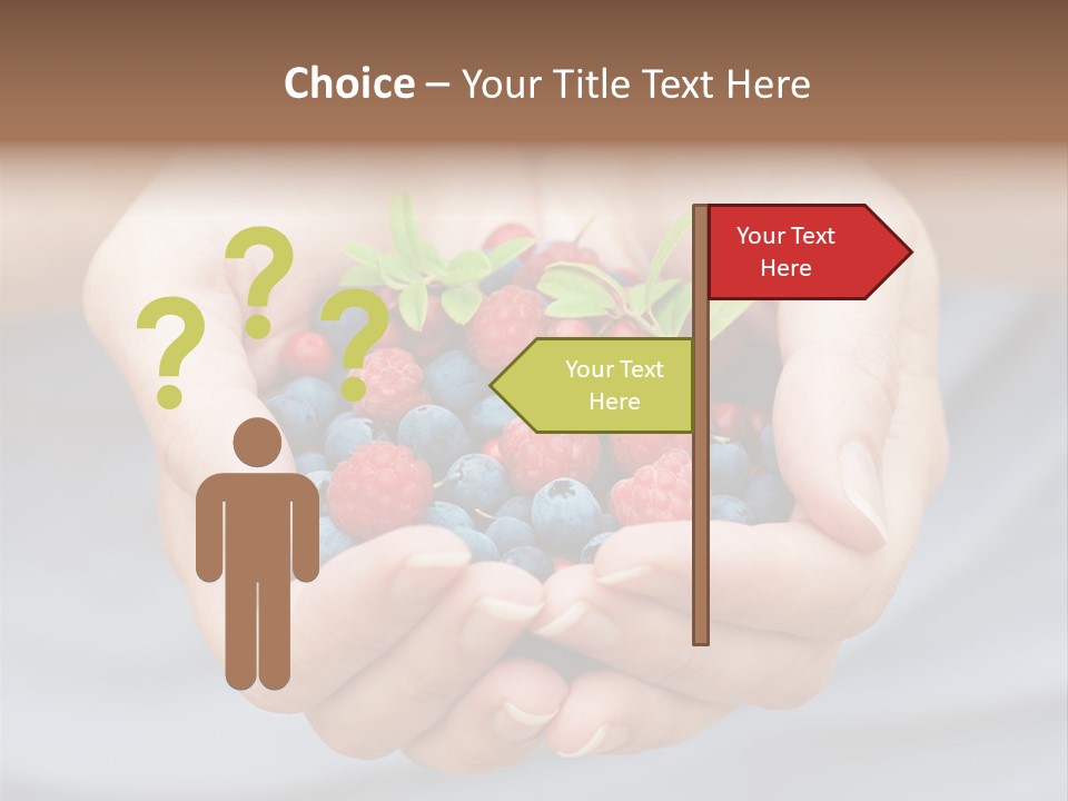 Fruit Red Detail PowerPoint Template