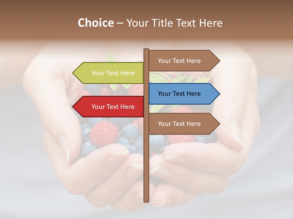 Fruit Red Detail PowerPoint Template