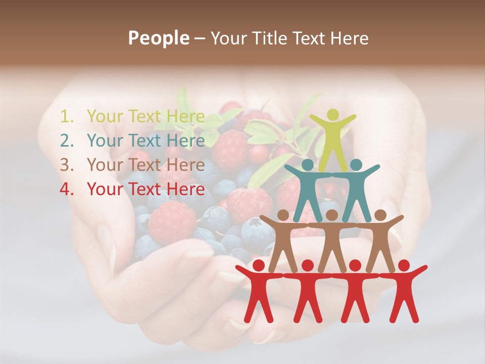 Fruit Red Detail PowerPoint Template