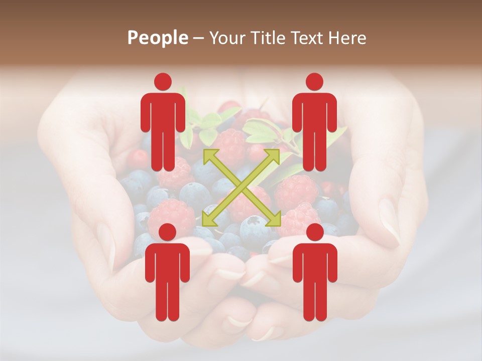 Fruit Red Detail PowerPoint Template