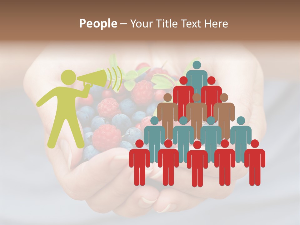 Fruit Red Detail PowerPoint Template