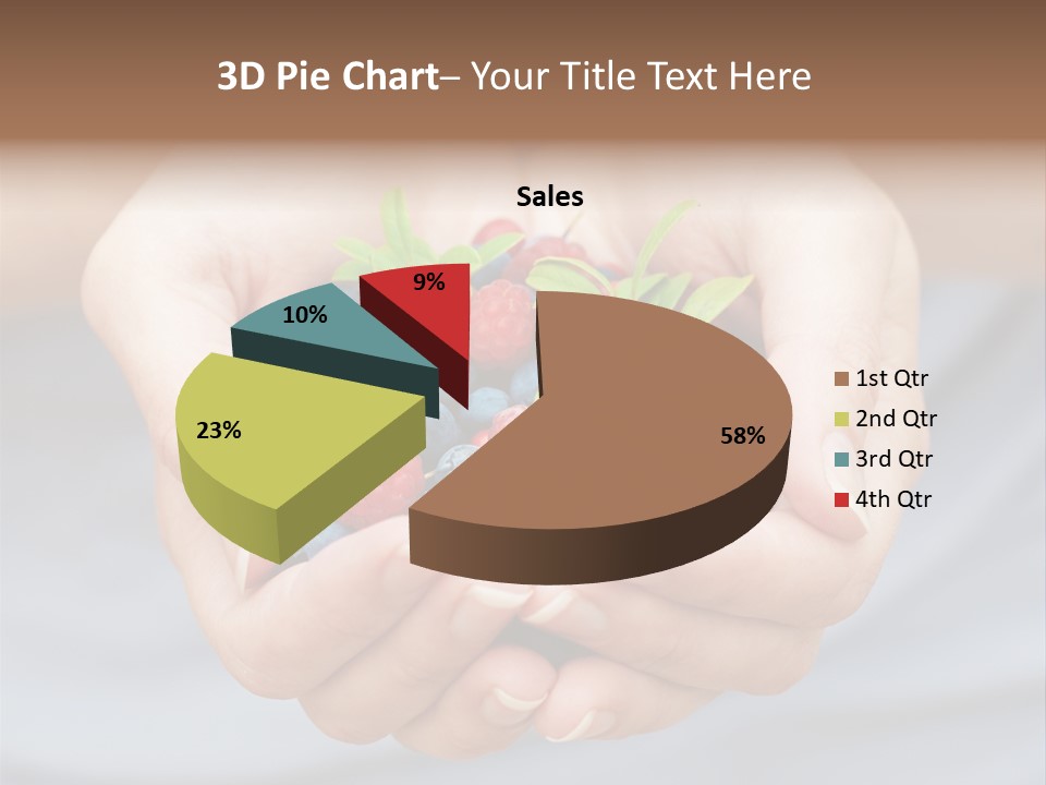 Fruit Red Detail PowerPoint Template