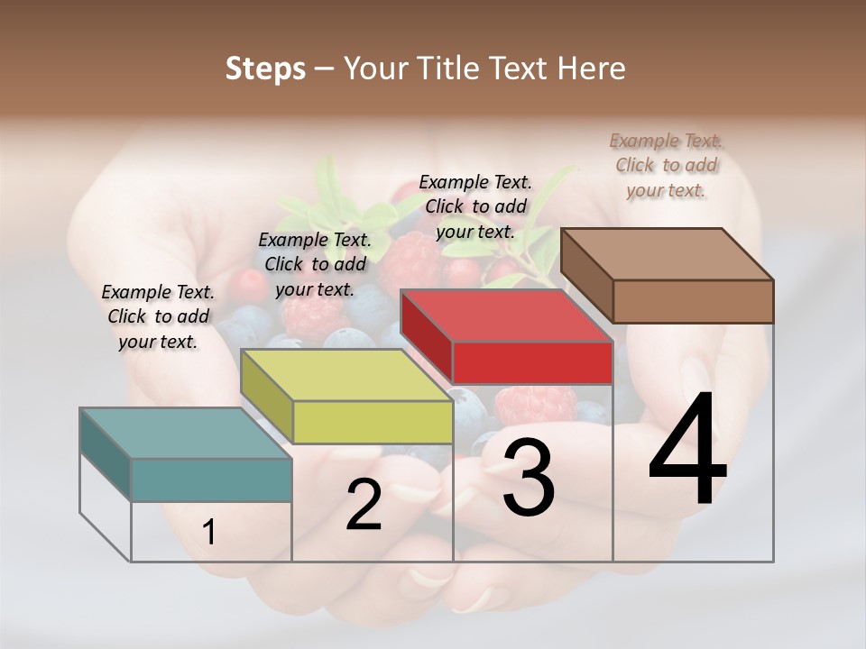 Fruit Red Detail PowerPoint Template