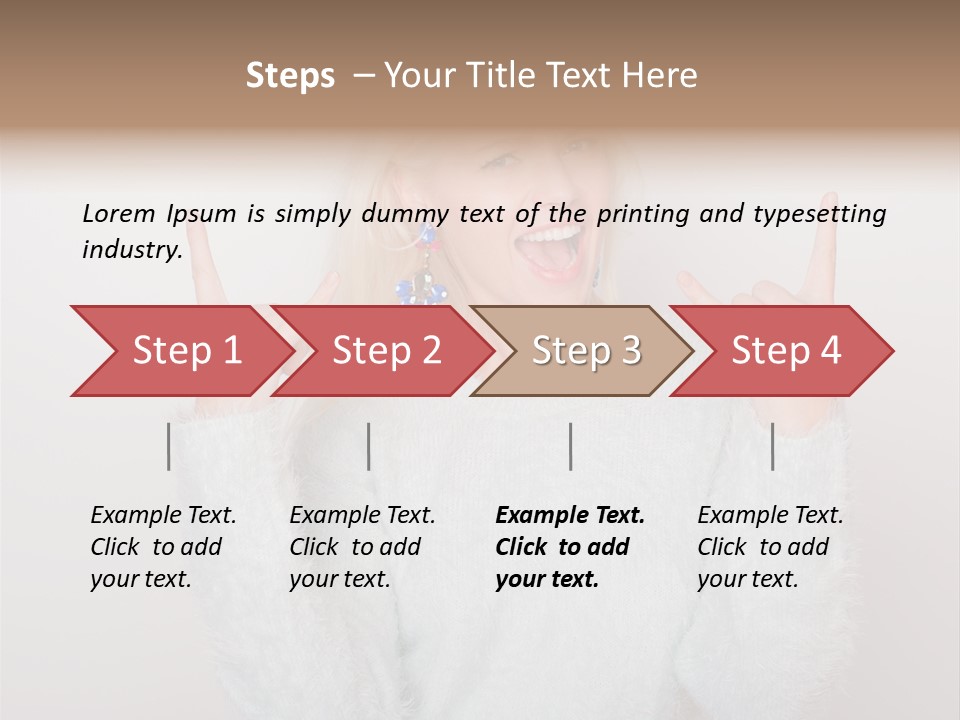 Fun Casual Spring PowerPoint Template