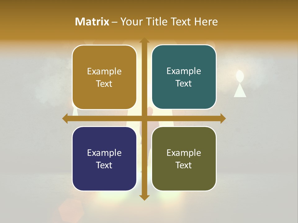 Dream Life Black PowerPoint Template