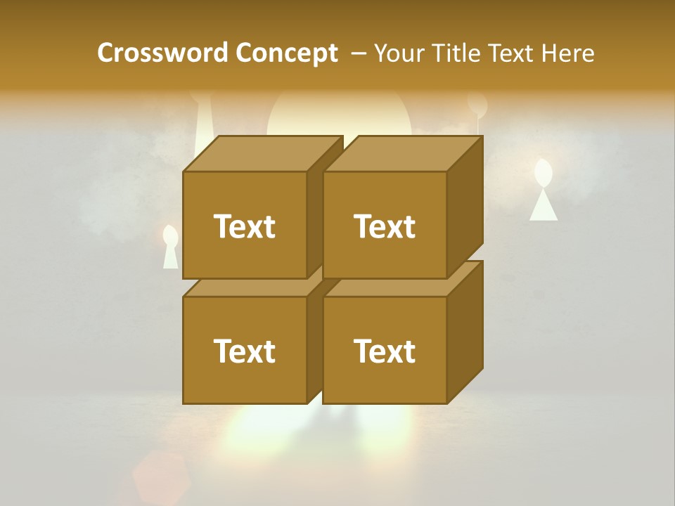 Dream Life Black PowerPoint Template