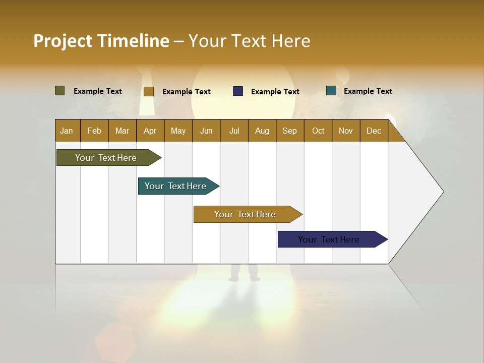 Dream Life Black PowerPoint Template