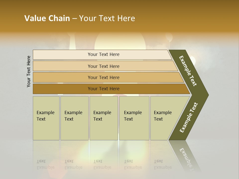 Dream Life Black PowerPoint Template