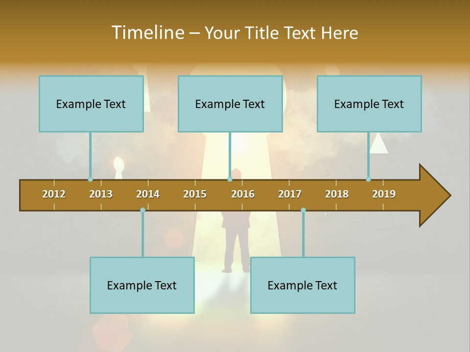 Dream Life Black PowerPoint Template
