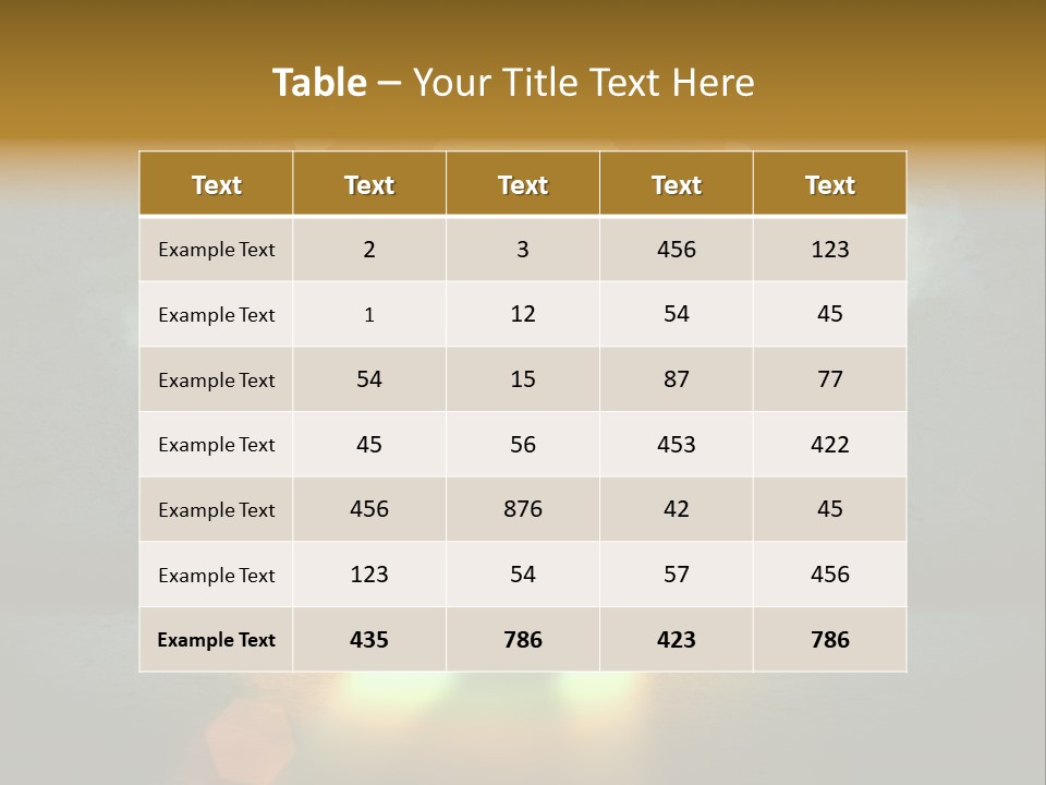 Dream Life Black PowerPoint Template