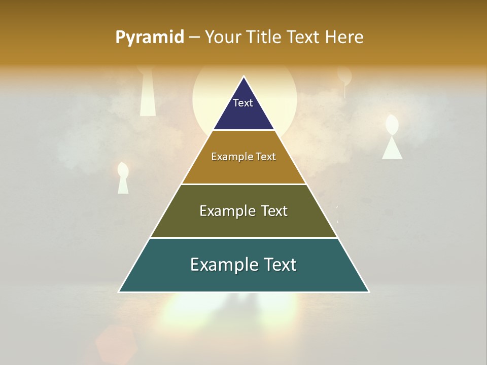 Dream Life Black PowerPoint Template