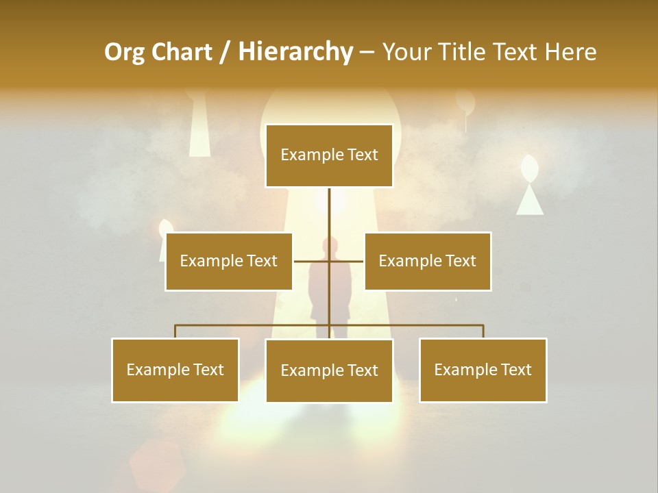 Dream Life Black PowerPoint Template