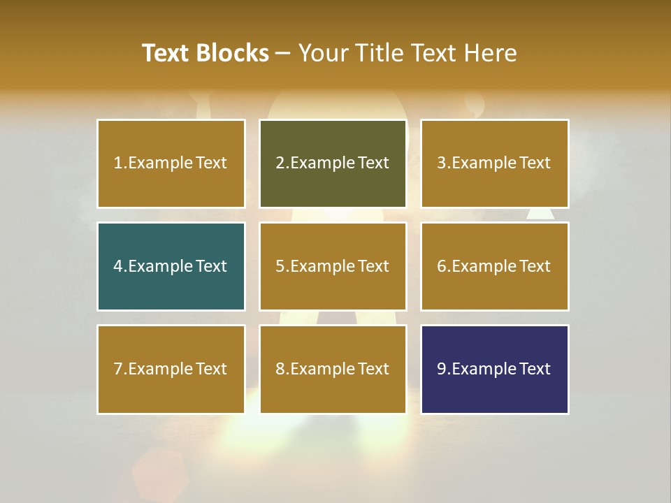 Dream Life Black PowerPoint Template