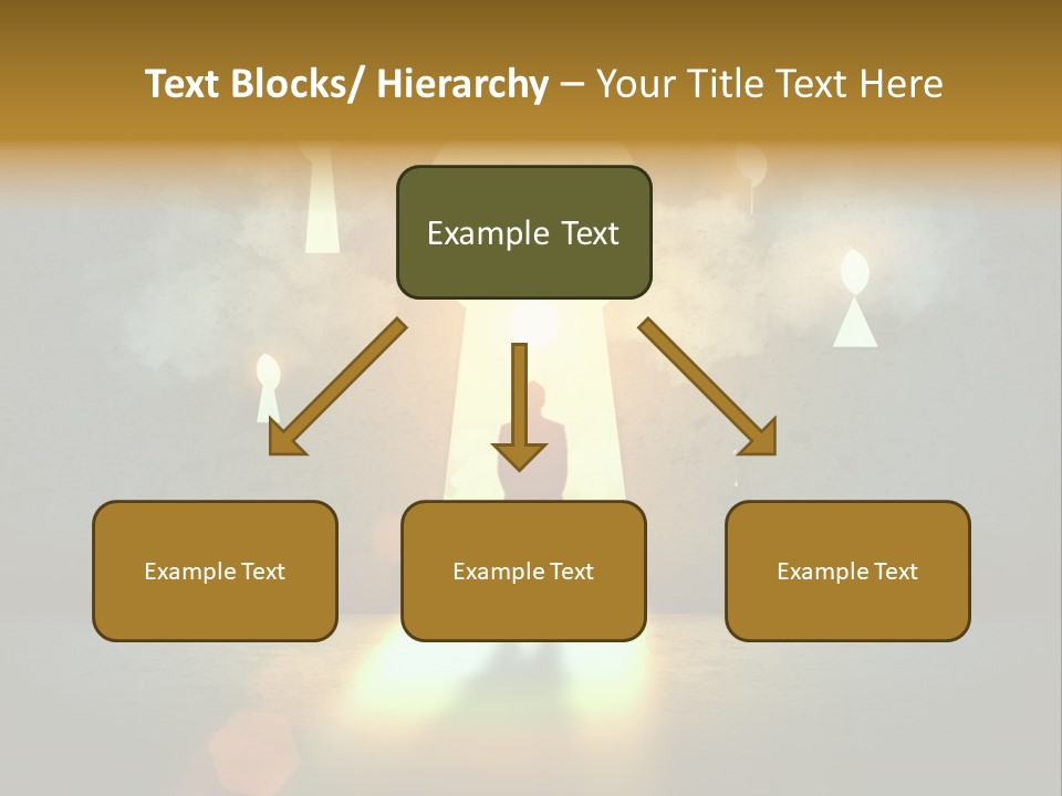 Dream Life Black PowerPoint Template