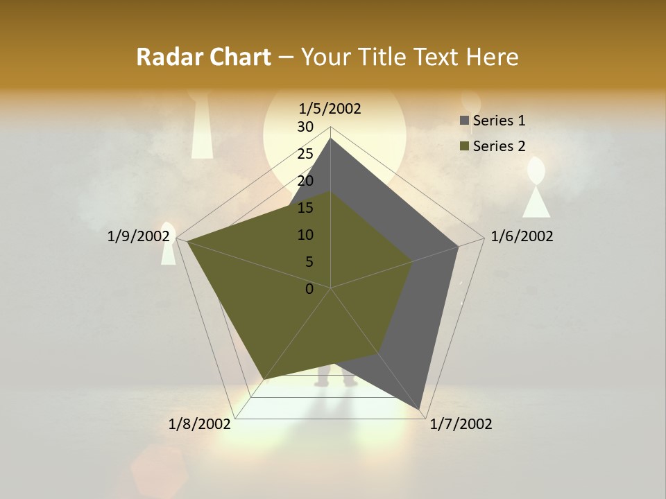 Dream Life Black PowerPoint Template