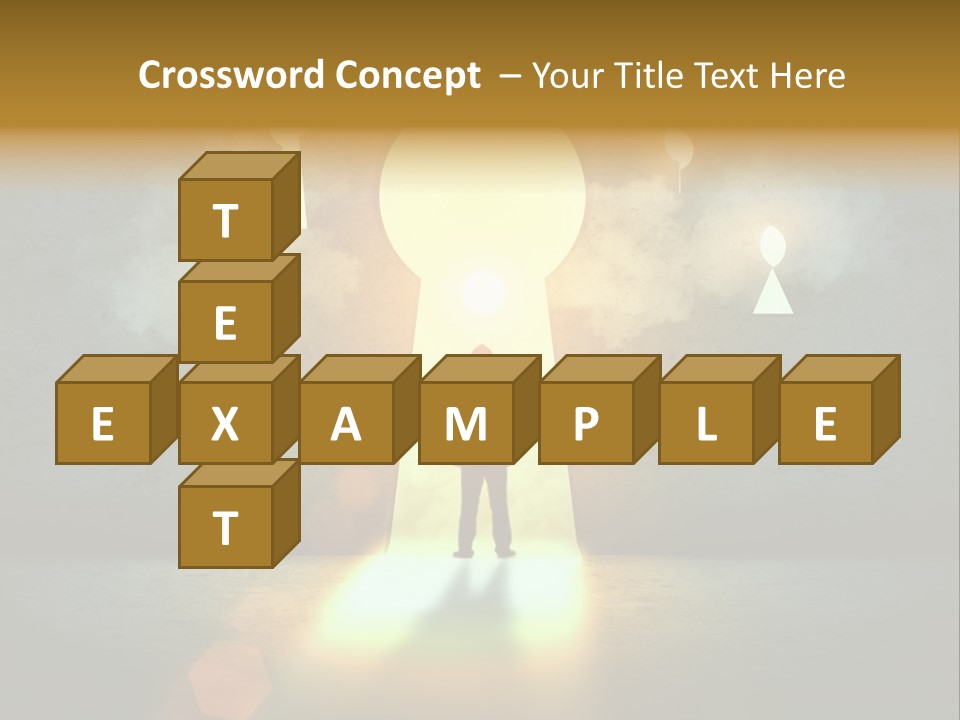 Dream Life Black PowerPoint Template