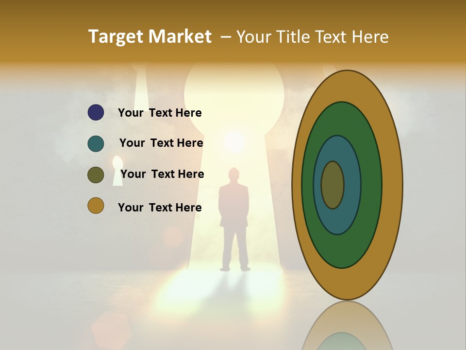 Dream Life Black PowerPoint Template