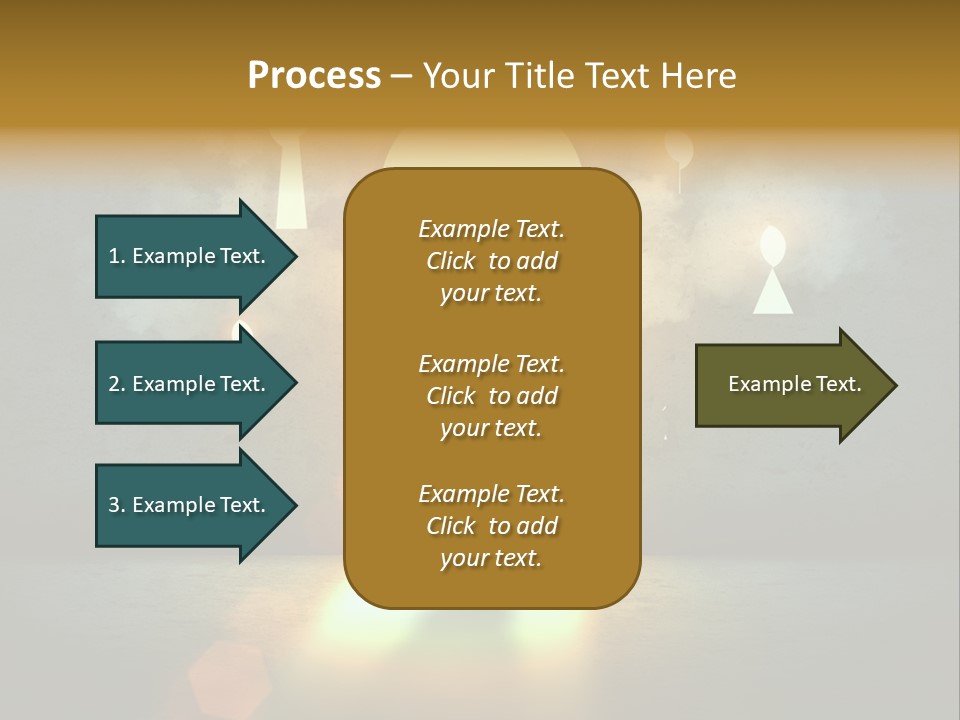 Dream Life Black PowerPoint Template