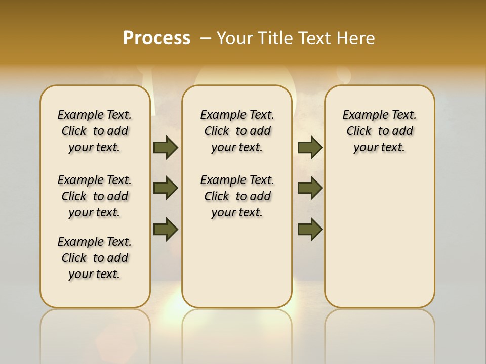Dream Life Black PowerPoint Template