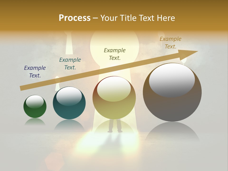 Dream Life Black PowerPoint Template