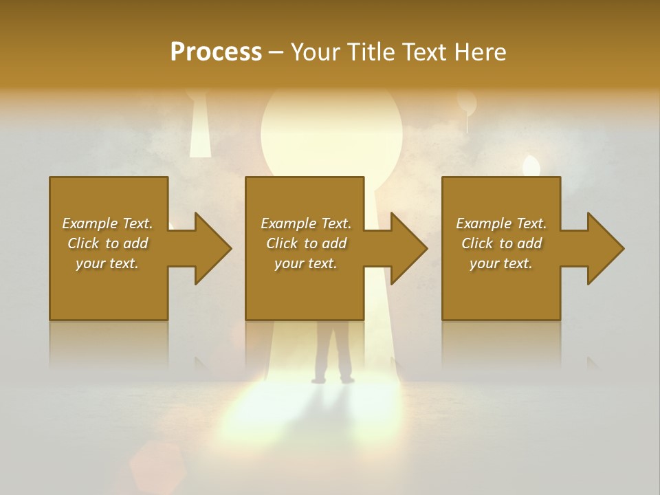Dream Life Black PowerPoint Template