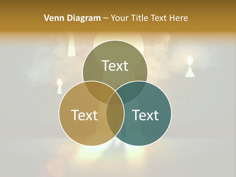 Dream Life Black PowerPoint Template