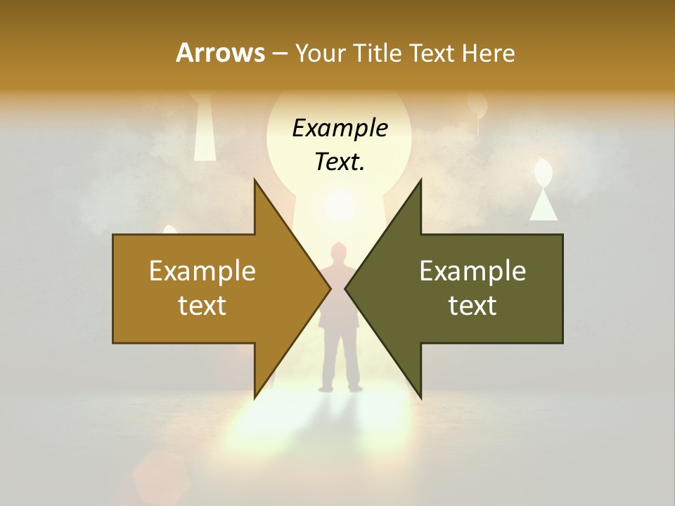 Dream Life Black PowerPoint Template