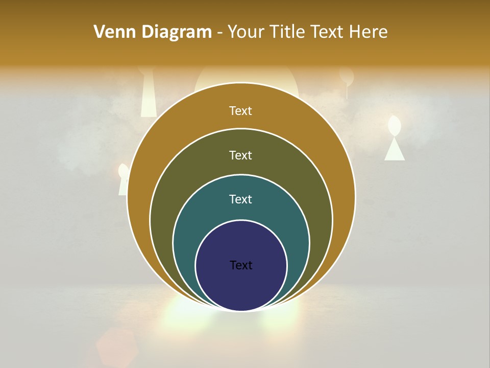 Dream Life Black PowerPoint Template