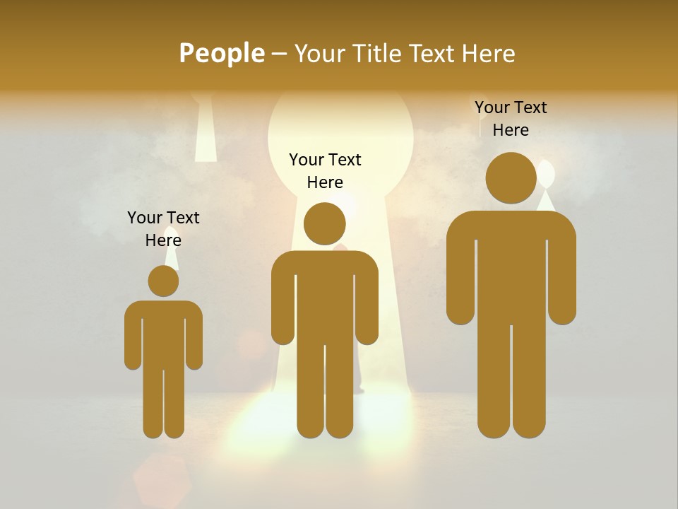 Dream Life Black PowerPoint Template