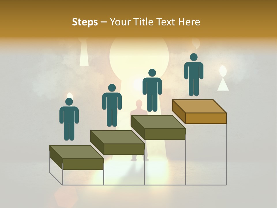 Dream Life Black PowerPoint Template