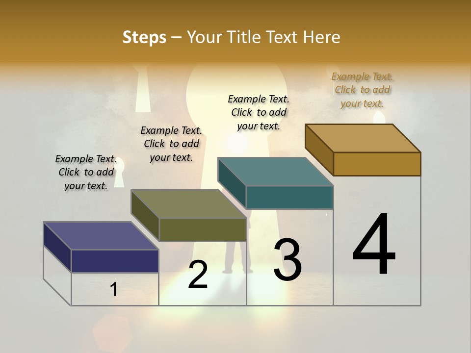 Dream Life Black PowerPoint Template