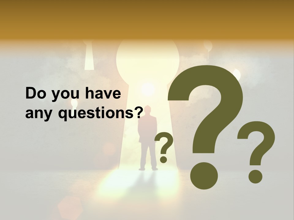 Dream Life Black PowerPoint Template