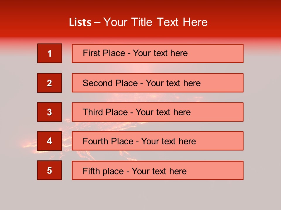Fountains Casting Catania PowerPoint Template