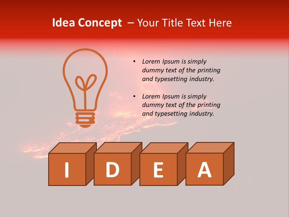 Fountains Casting Catania PowerPoint Template