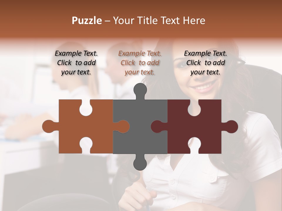 Office Executive Company PowerPoint Template