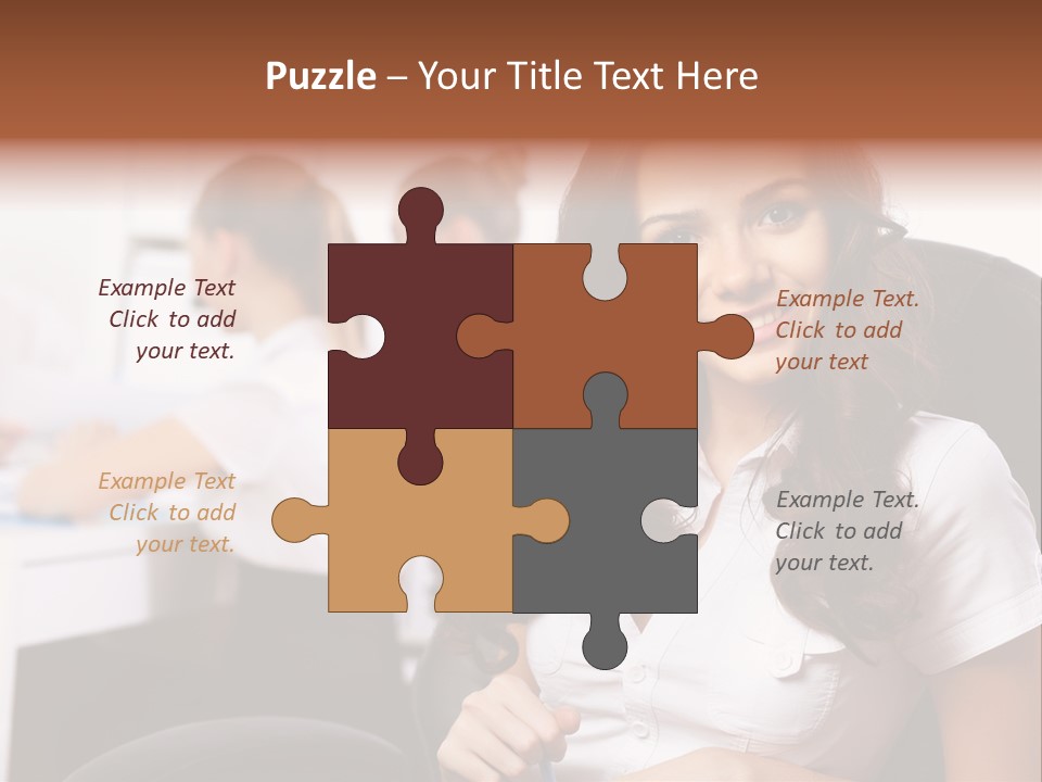 Office Executive Company PowerPoint Template