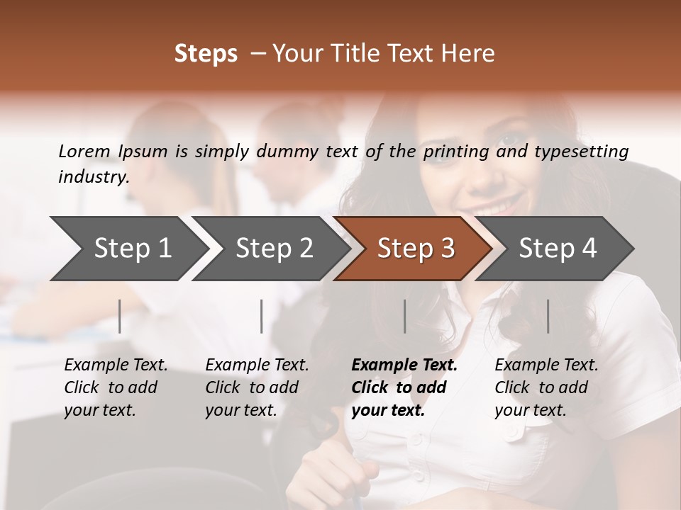 Office Executive Company PowerPoint Template
