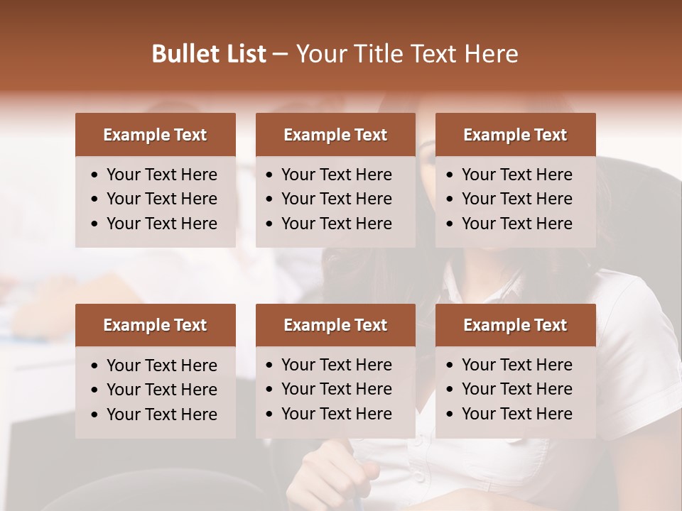 Office Executive Company PowerPoint Template