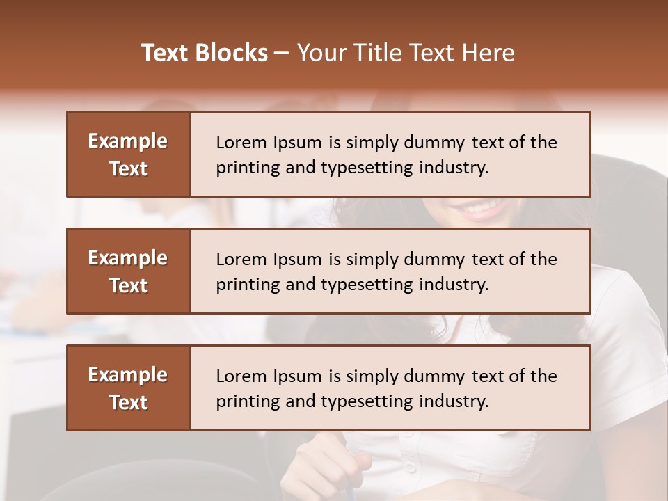 Office Executive Company PowerPoint Template