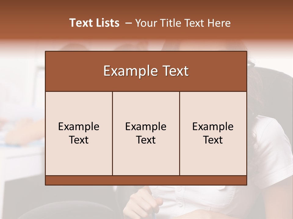 Office Executive Company PowerPoint Template