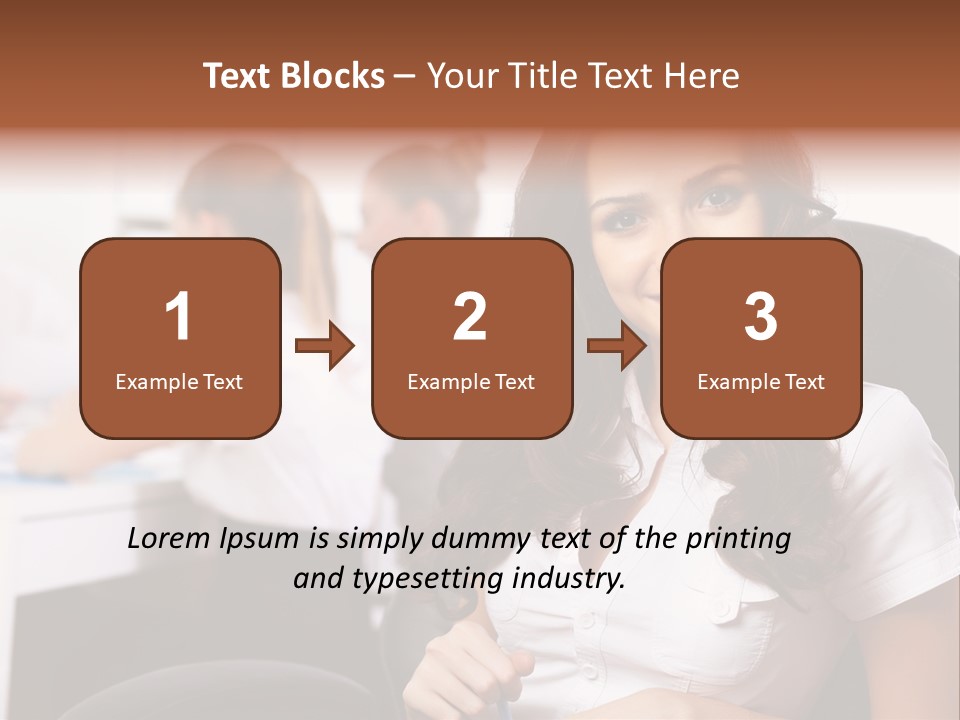 Office Executive Company PowerPoint Template