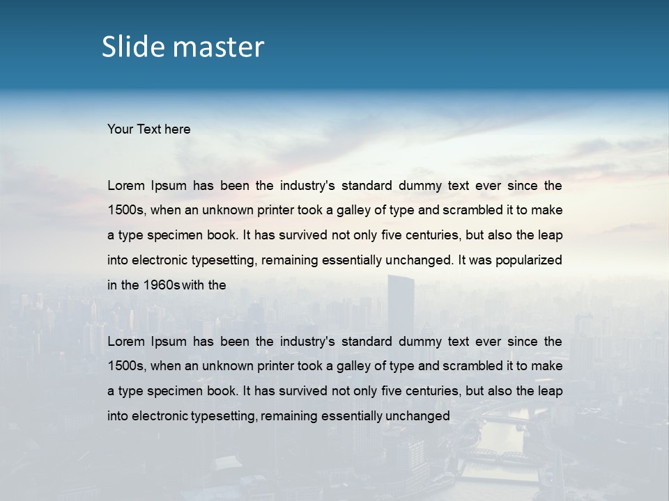 Travel Structure China PowerPoint Template