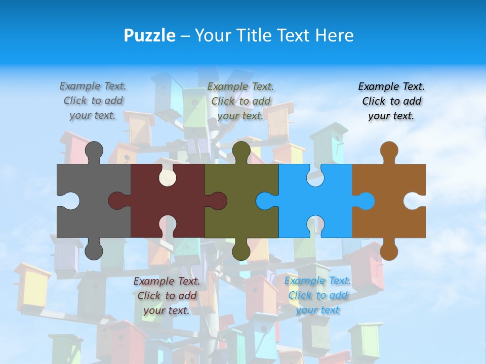 Ornamental Summer Coop PowerPoint Template