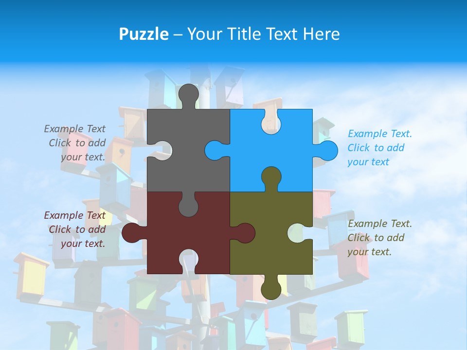 Ornamental Summer Coop PowerPoint Template