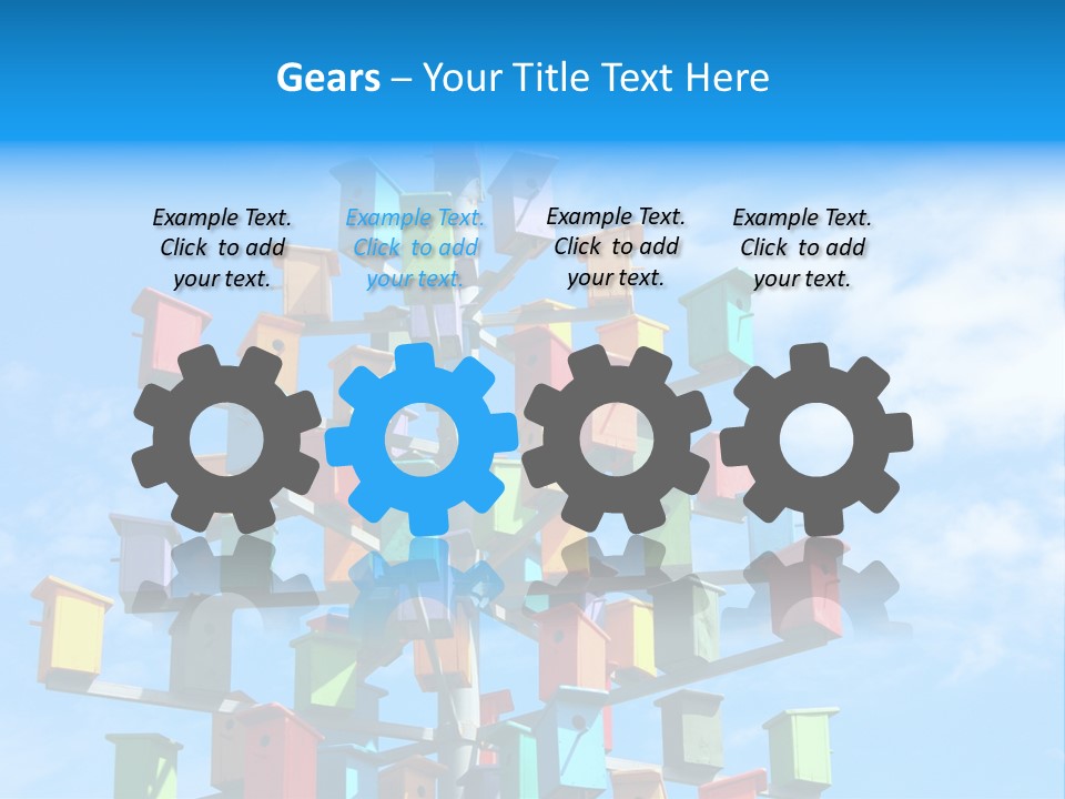 Ornamental Summer Coop PowerPoint Template