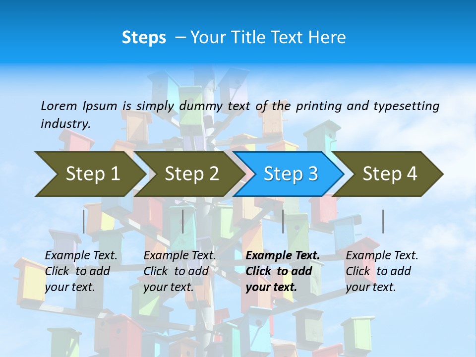 Ornamental Summer Coop PowerPoint Template