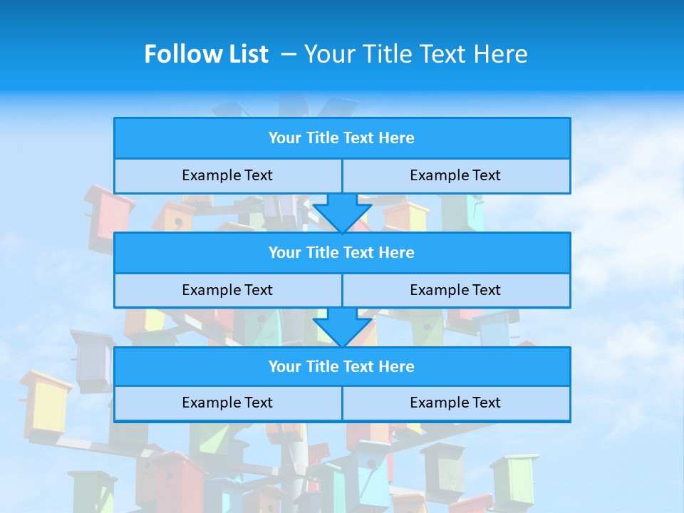 Ornamental Summer Coop PowerPoint Template