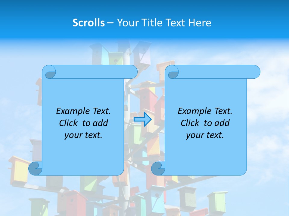 Ornamental Summer Coop PowerPoint Template