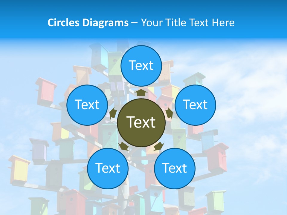 Ornamental Summer Coop PowerPoint Template