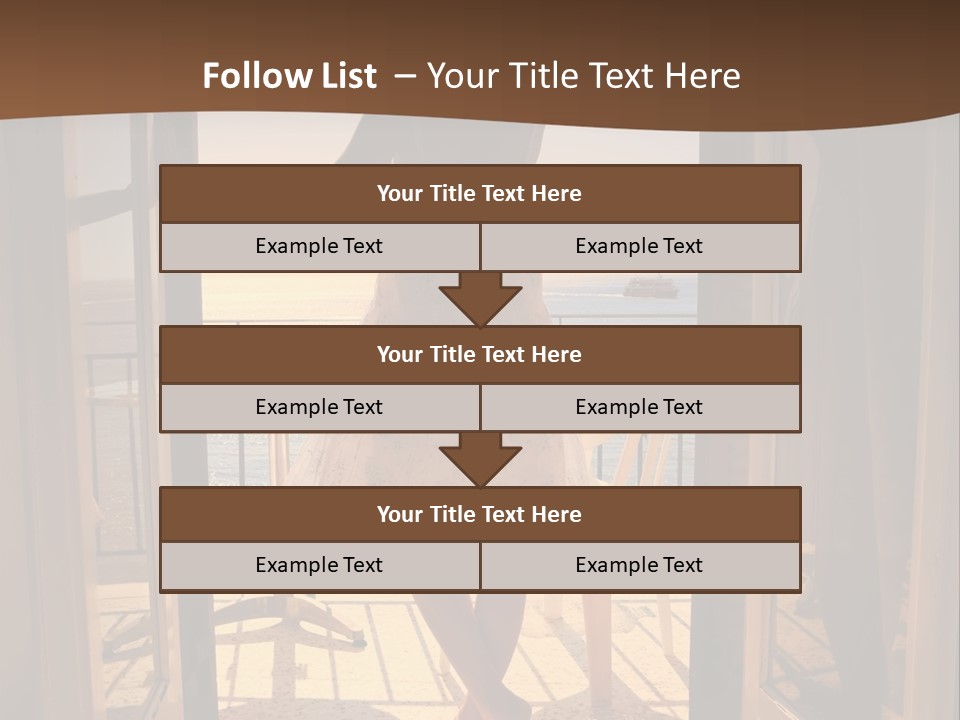Open Greece Boat PowerPoint Template